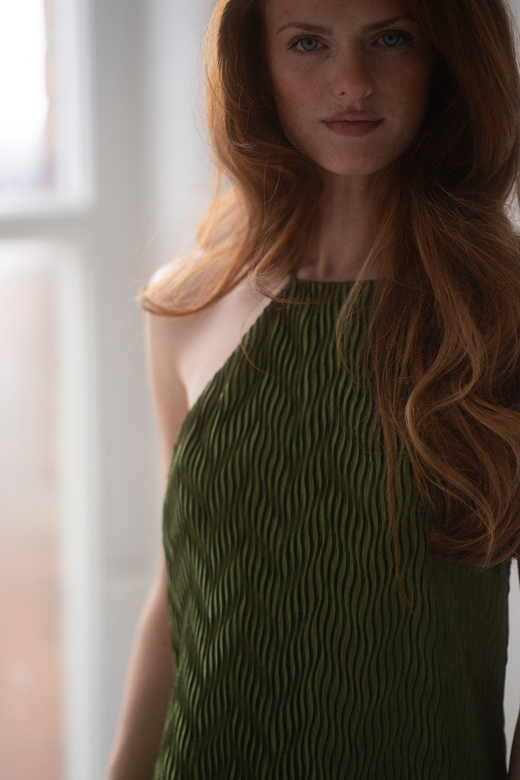 HOUSE OF HARLOW 1960 x REVOLVE Frederick olive green Dress