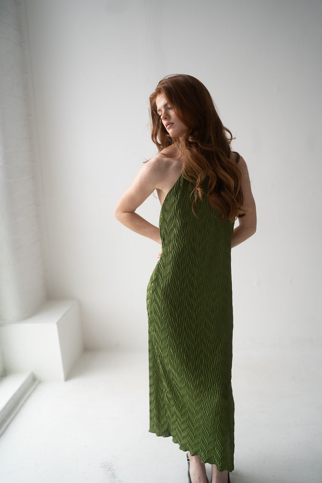 HOUSE OF HARLOW 1960 x REVOLVE Frederick olive green Dress